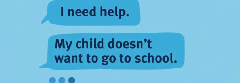 I need help my child does not want to go to school